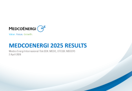 MedcoEnergi Investor FY25 Presentation